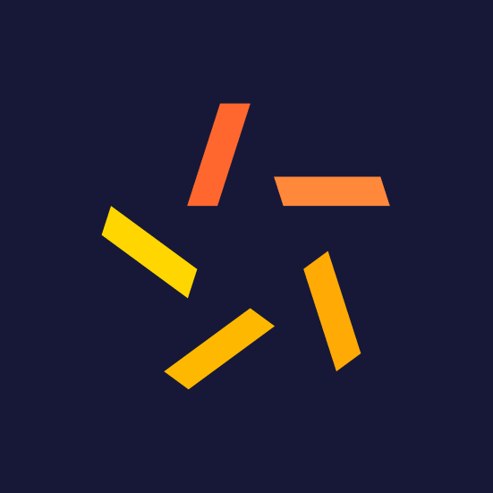 Stamped logo