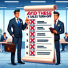 Avoid These Mistakes: 6 Sales Turn-Offs