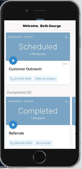 Personal Voice-Mailbox Messaging Broadcasting